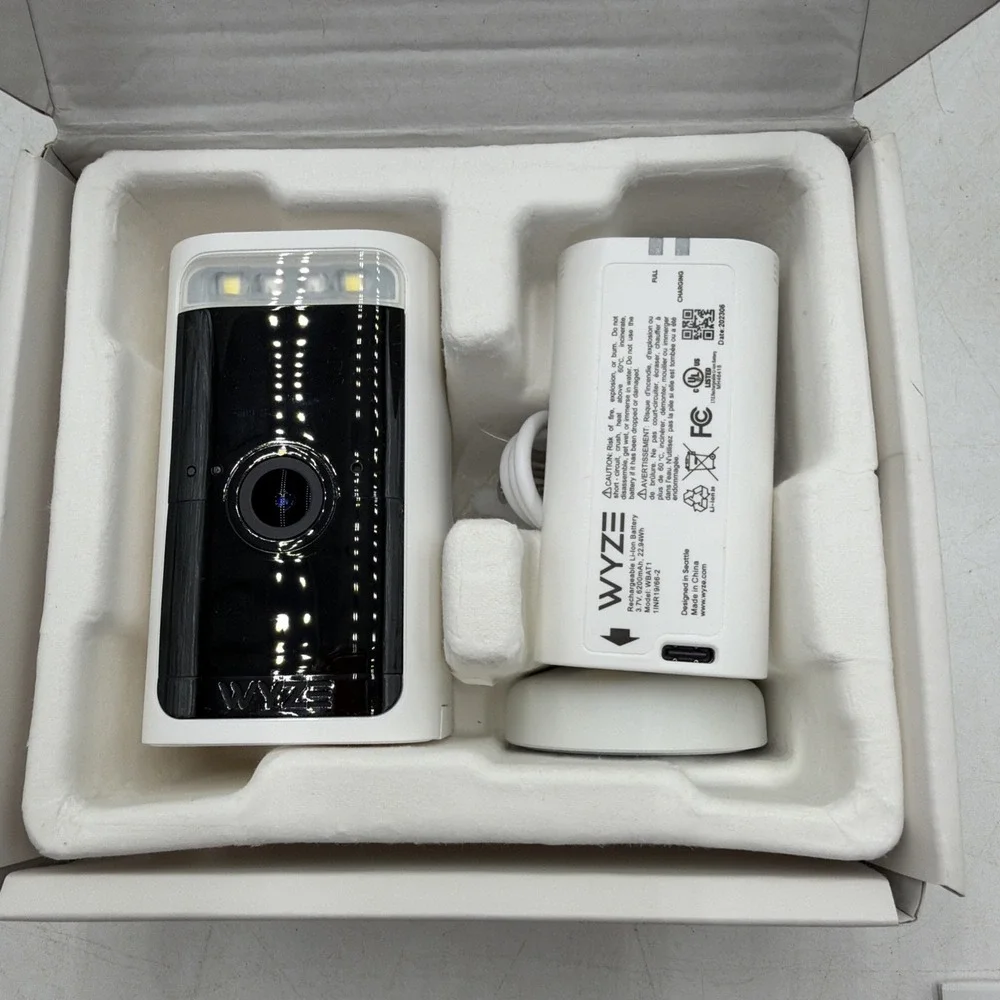 Wyze Battery Cam Pro 2k HDR Wireless Outdoor/Indoor Security Camera